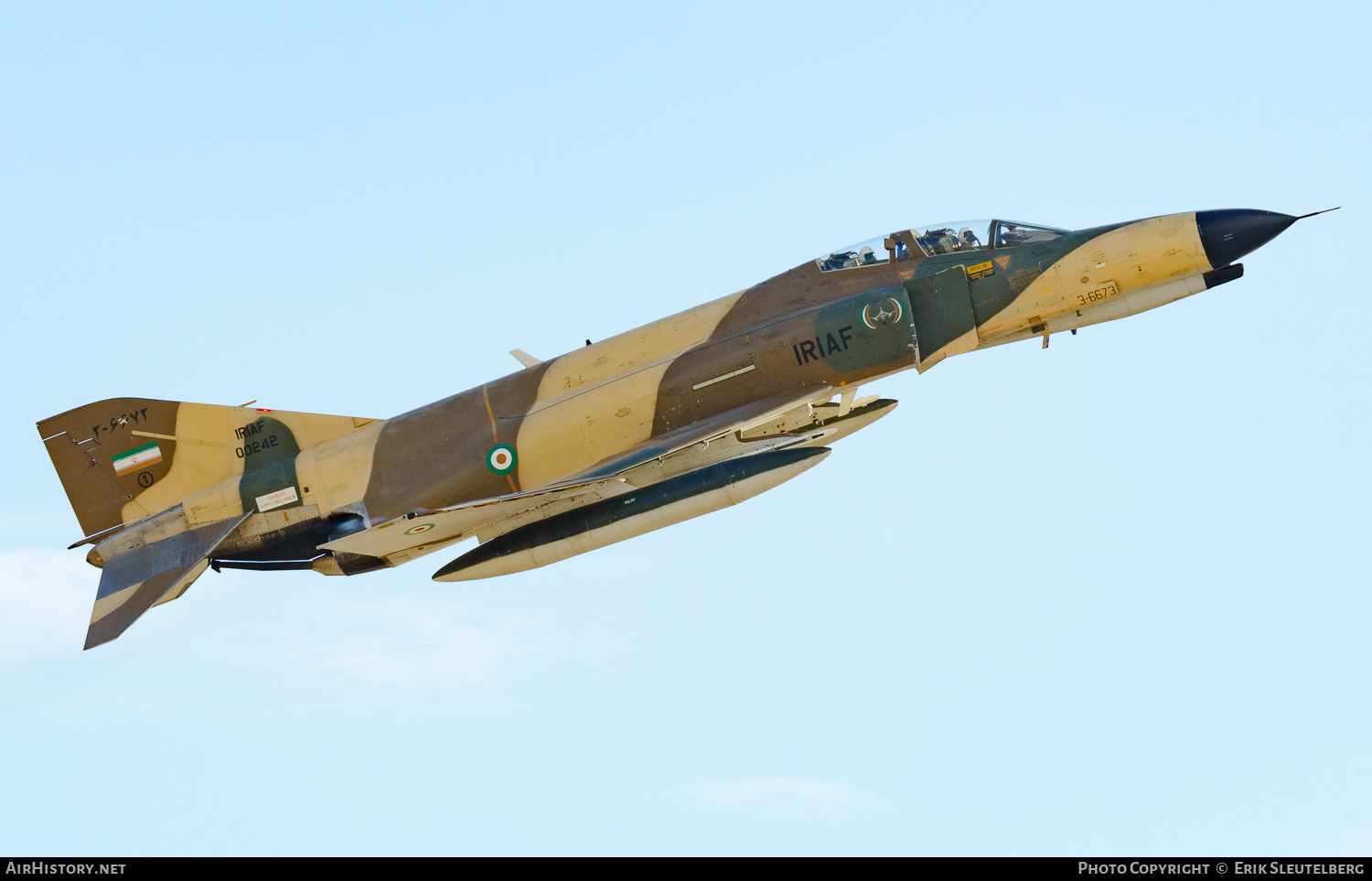 Aircraft Photo of 3-6673 / ٣-۶۶۷٣ | McDonnell Douglas F-4E Phantom II | Iran - Air Force | AirHistory.net #346228