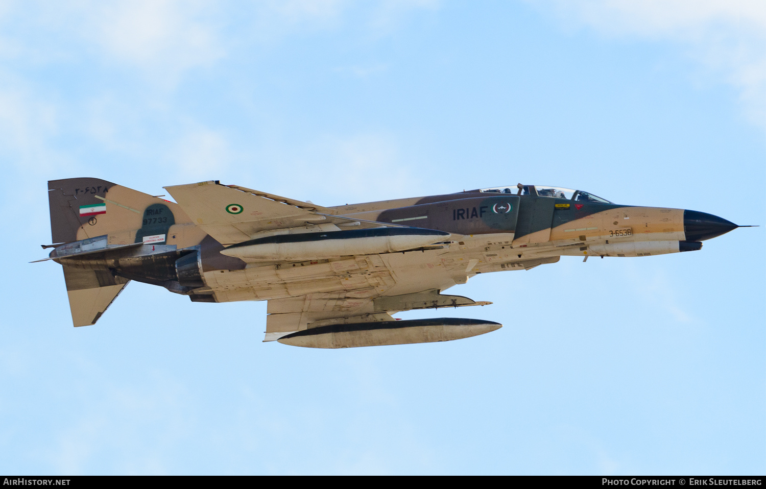 Aircraft Photo of 3-6538 / ٣-۶۵٣۸ | McDonnell Douglas F-4E Phantom II | Iran - Air Force | AirHistory.net #346229
