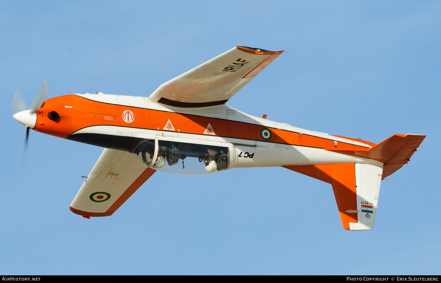 Aircraft Photo of 7-9913 / ۷-۹۹١٣ | Pilatus PC-7 | Iran - Air Force | AirHistory.net #346244