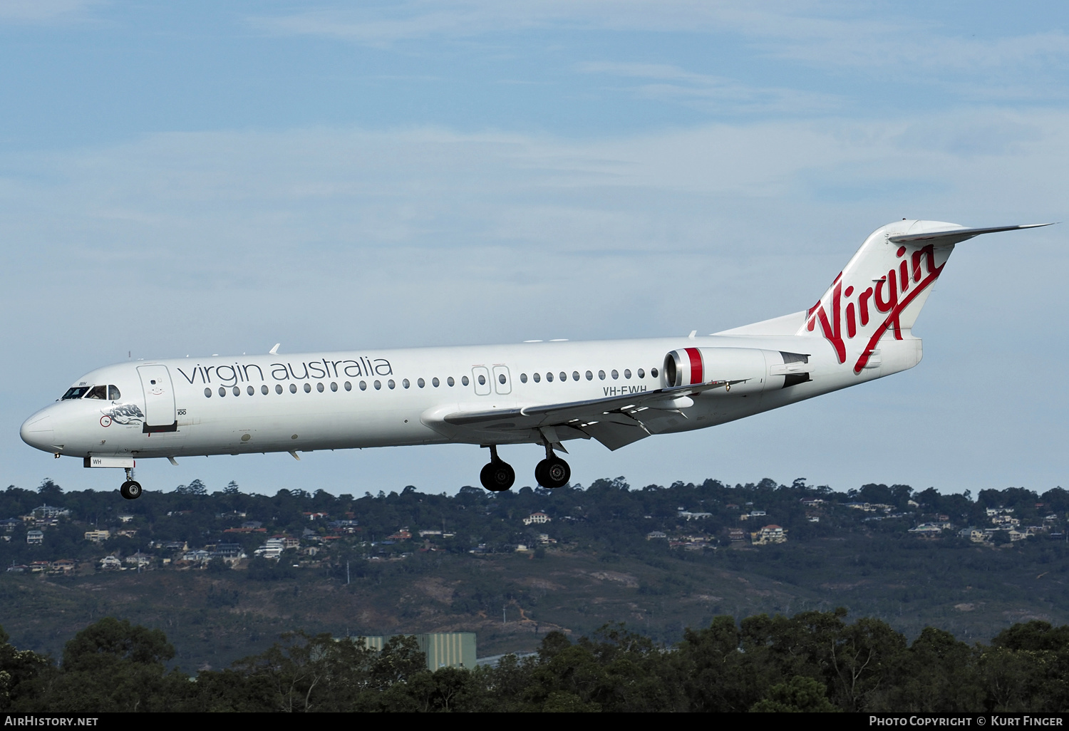 Aircraft Photo of VH-FWH | Fokker 100 (F28-0100) | Virgin Australia Regional Airlines | AirHistory.net #346262