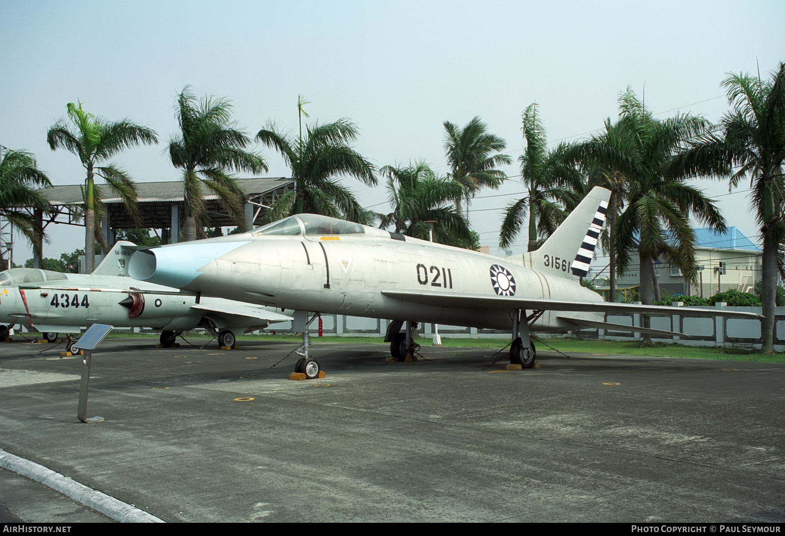 Aircraft Photo of 0211 | North American F-100A Super Sabre | Taiwan - Air Force | AirHistory.net #346268