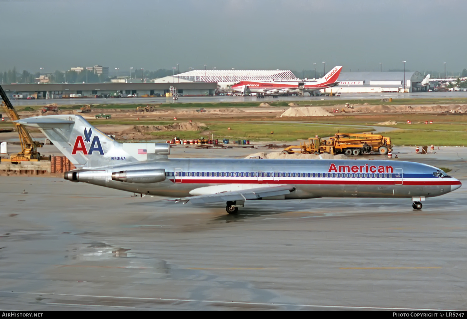 Aircraft Photo of N731AA | Boeing 727-227/Adv | American Airlines | AirHistory.net #346278