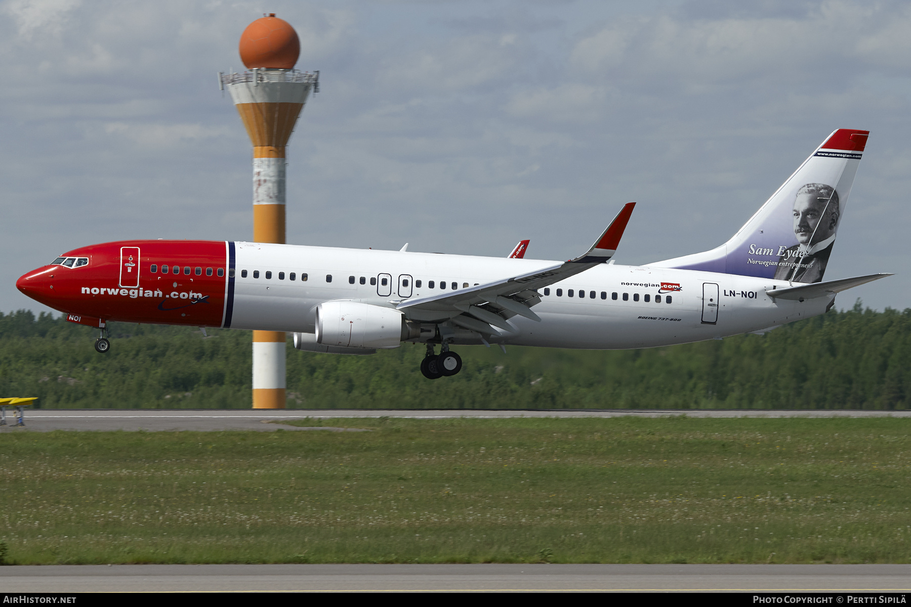 Aircraft Photo of LN-NOI | Boeing 737-86N | Norwegian | AirHistory.net #346279