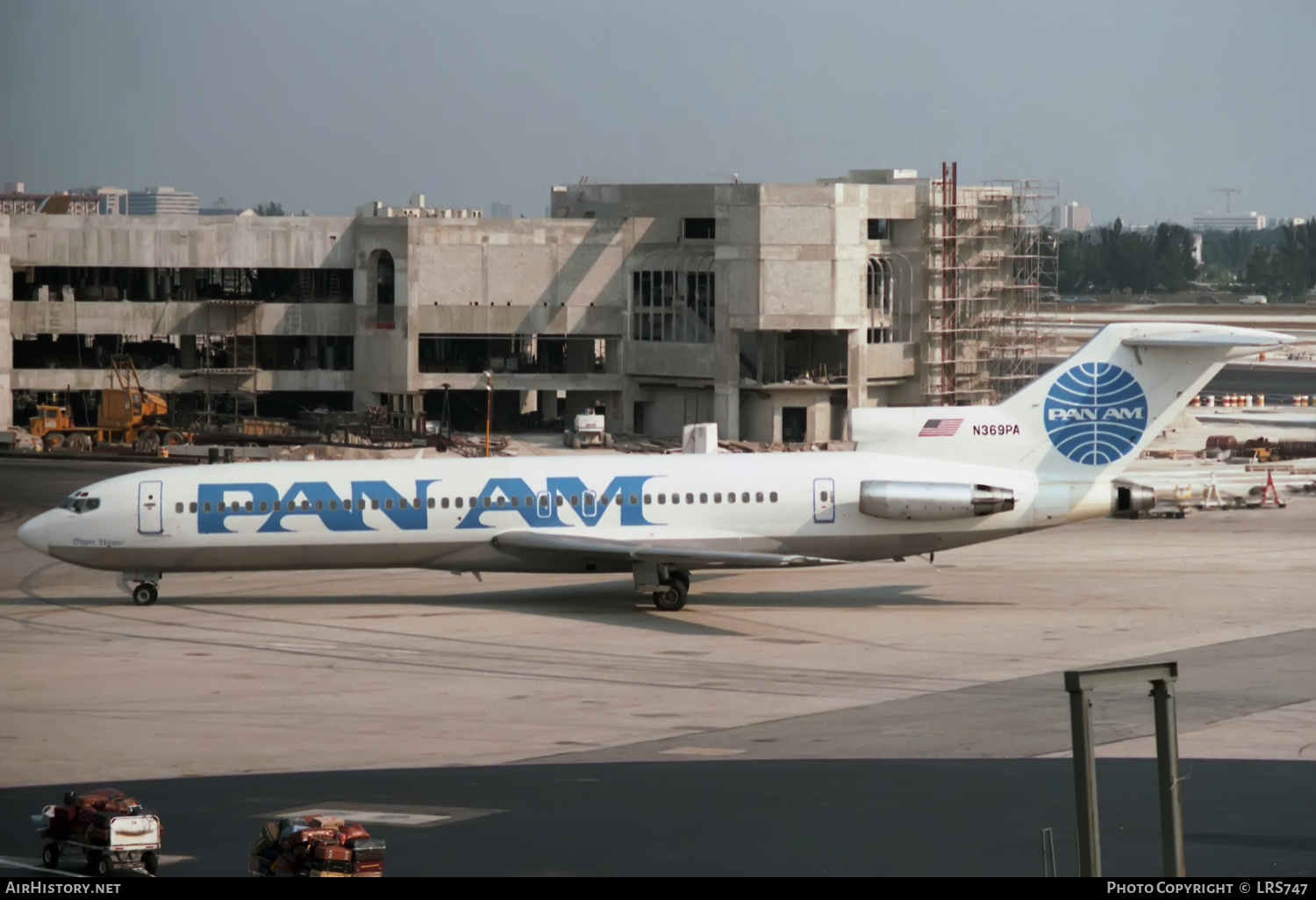 Aircraft Photo of N369PA | Boeing 727-221/Adv | Pan American World Airways - Pan Am | AirHistory.net #346281