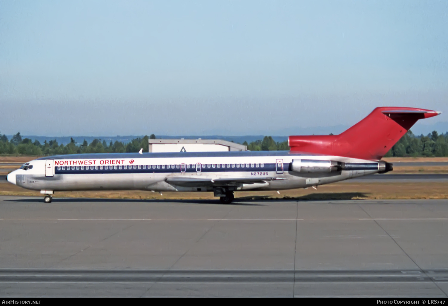 Aircraft Photo of N272US | Boeing 727-251 | Northwest Orient Airlines | AirHistory.net #346290