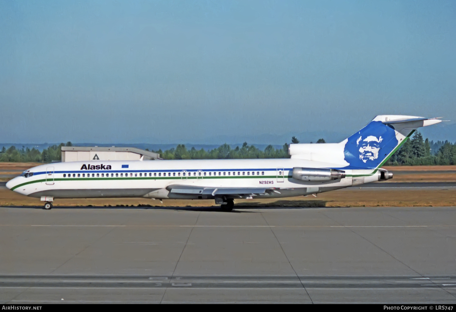 Aircraft Photo of N292AS | Boeing 727-212/Adv | Alaska Airlines | AirHistory.net #346292
