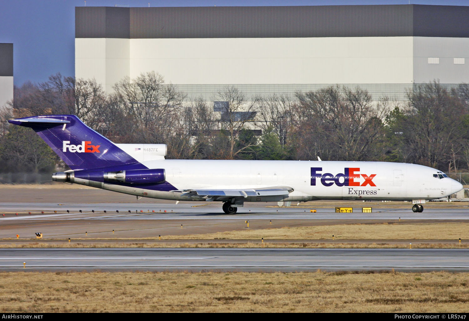 Aircraft Photo of N487FE | Boeing 727-227/Adv(F) | FedEx Express | AirHistory.net #346301