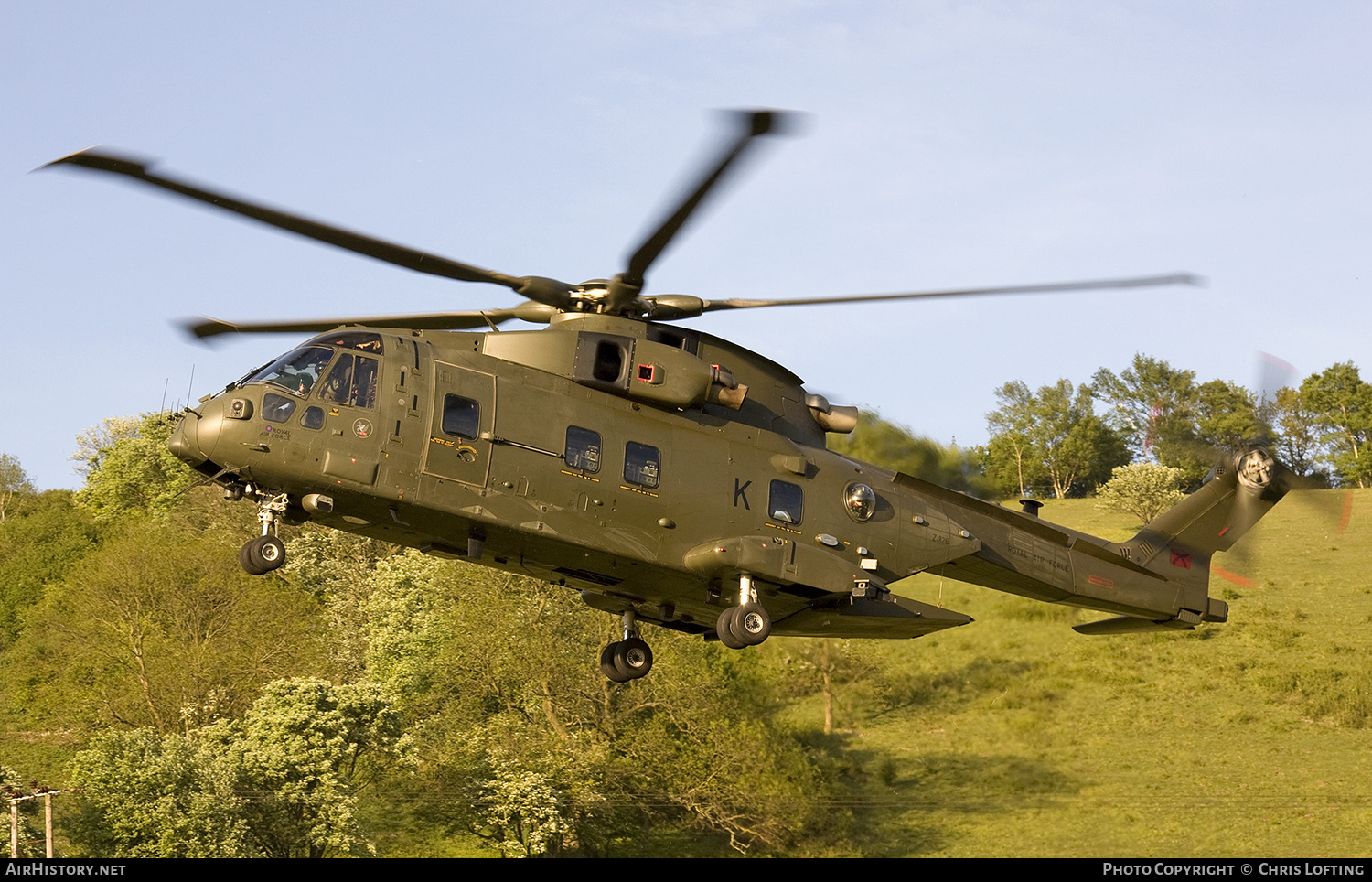 Aircraft Photo of ZJ126 | EHI EH101-411 Merlin HC3 | UK - Air Force | AirHistory.net #346313