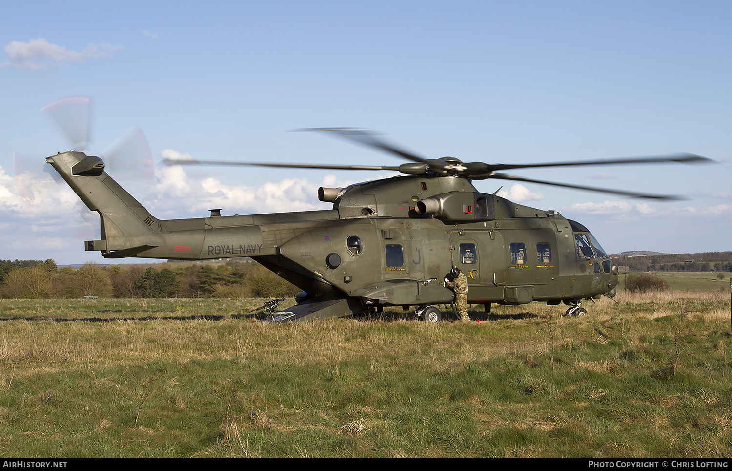 Aircraft Photo of ZJ125 | EHI EH101-411 Merlin HC3 | UK - Navy | AirHistory.net #346314