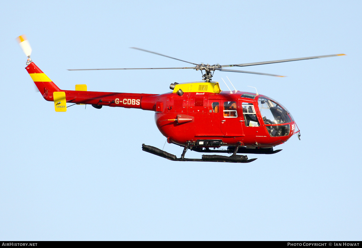 Aircraft Photo of G-CDBS | MBB BO-105DBS-4 | Bond Air Services | AirHistory.net #346324