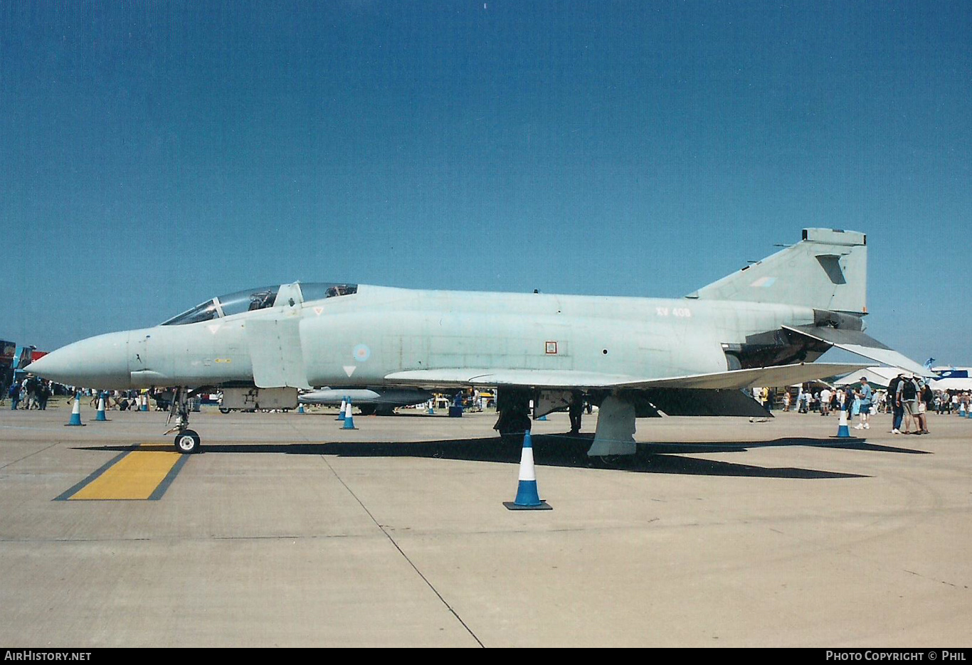 Aircraft Photo of XV408 | McDonnell Douglas F-4M Phantom FGR2 | UK - Air Force | AirHistory.net #346326
