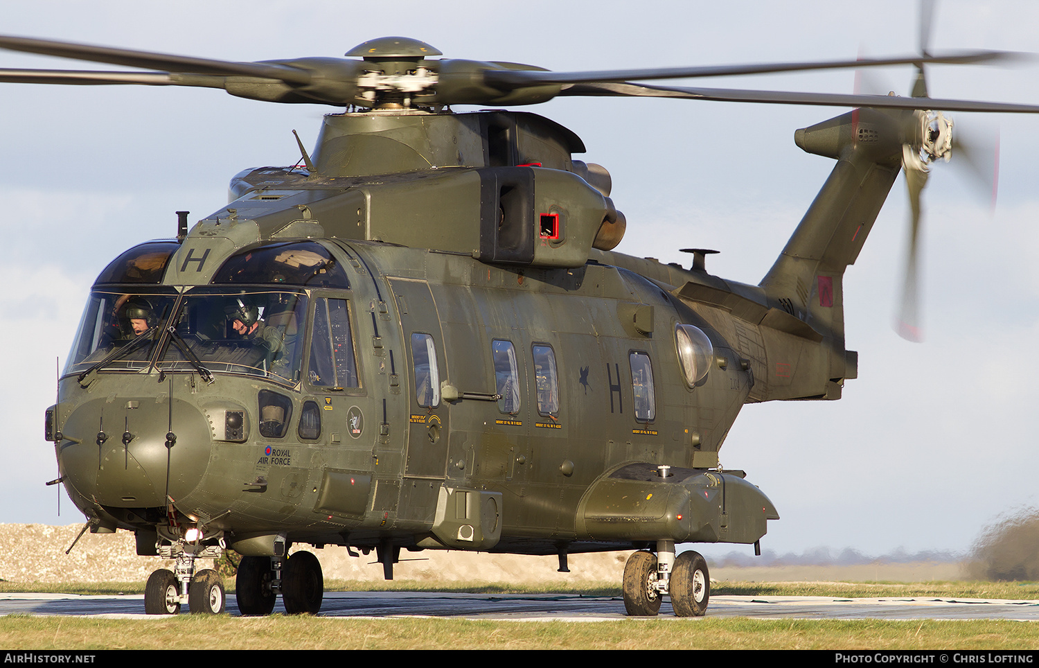 Aircraft Photo of ZJ124 | EHI EH101-411 Merlin HC3 | UK - Air Force | AirHistory.net #346328