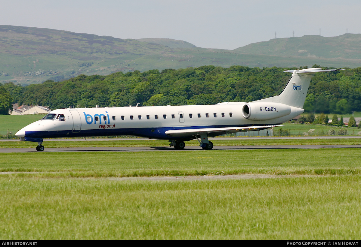 Aircraft Photo of G-EMBN | Embraer ERJ-145EU (EMB-145EU) | BMI Regional | AirHistory.net #346333