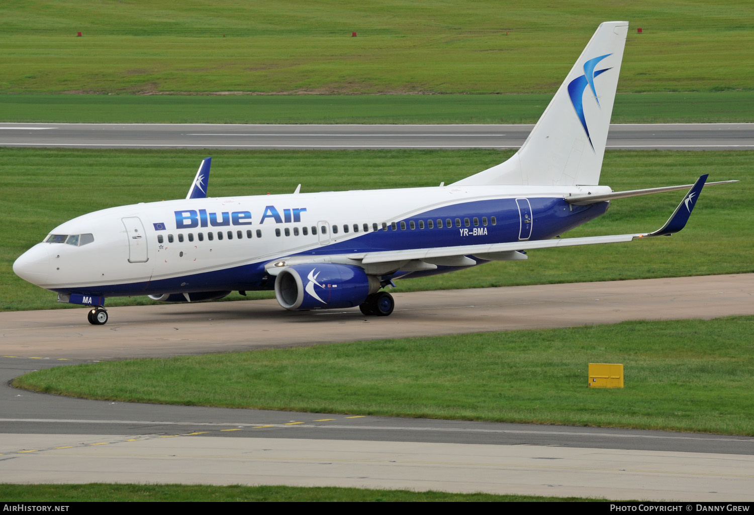 Aircraft Photo of YR-BMA | Boeing 737-79P | Blue Air | AirHistory.net #346350