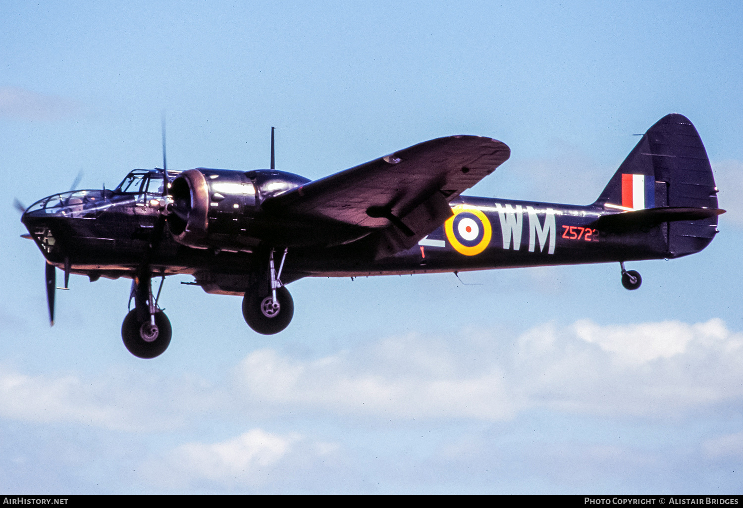 Aircraft Photo of G-BPIV / Z5722 | Bristol 149 Bolingbroke Mk4T | UK - Air Force | AirHistory.net #346357