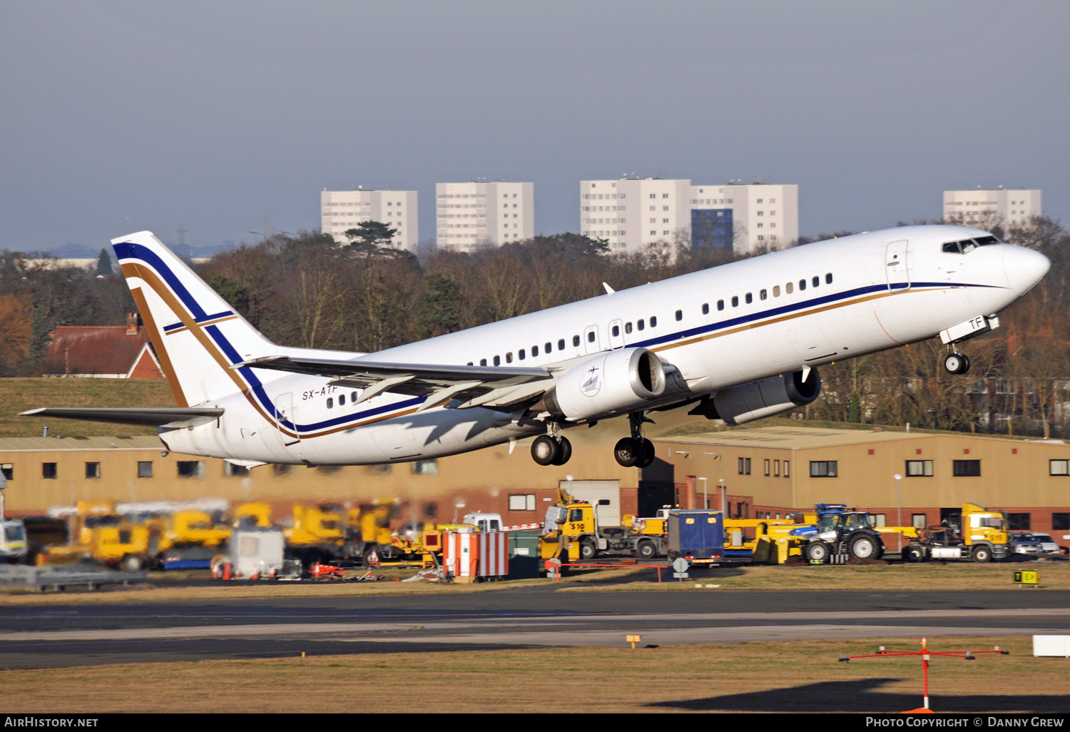 Aircraft Photo of SX-ATF | Boeing 737-406 | GainJet Aviation | AirHistory.net #346358