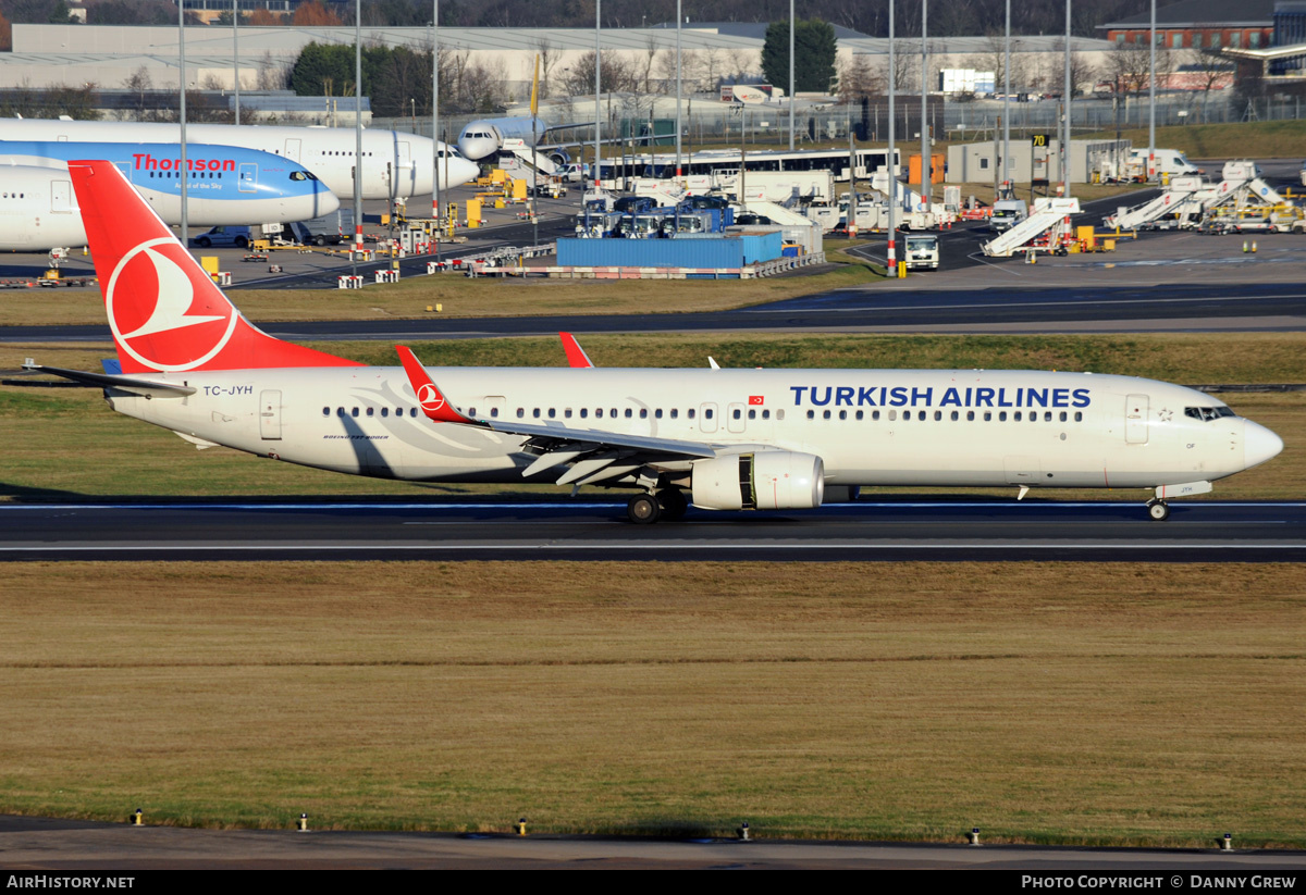 Aircraft Photo of TC-JYH | Boeing 737-9F2/ER | Turkish Airlines | AirHistory.net #346367