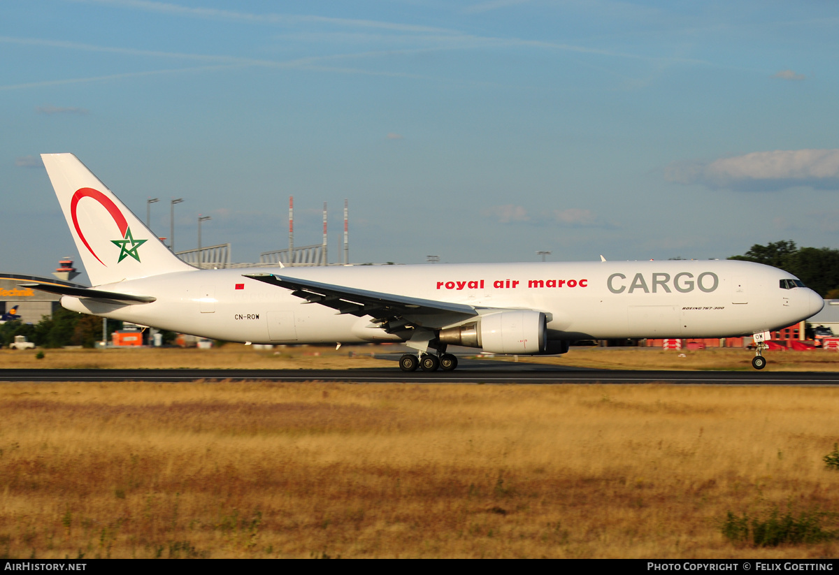 Aircraft Photo of CN-ROW | Boeing 767-343/ER(F) | Royal Air Maroc - RAM Cargo | AirHistory.net #346369