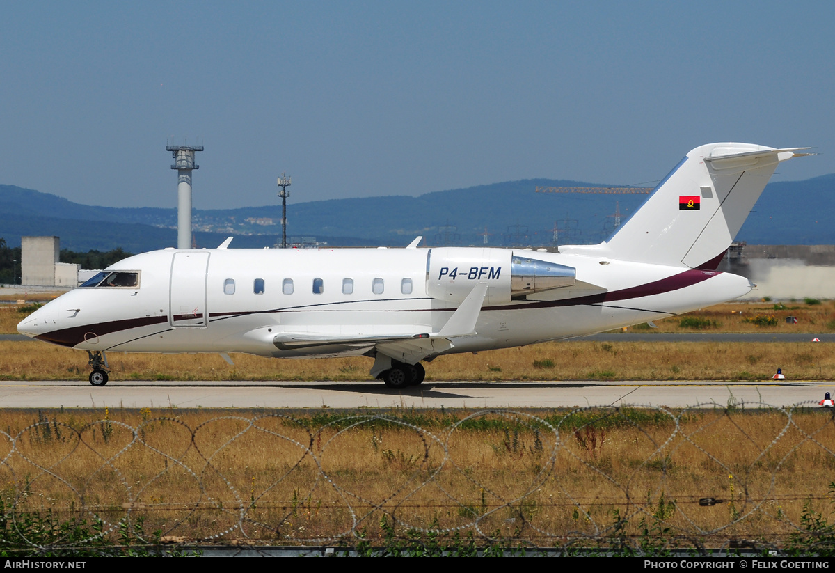 Aircraft Photo of P4-BFM | Bombardier Challenger 605 (CL-600-2B16) | AirHistory.net #346375