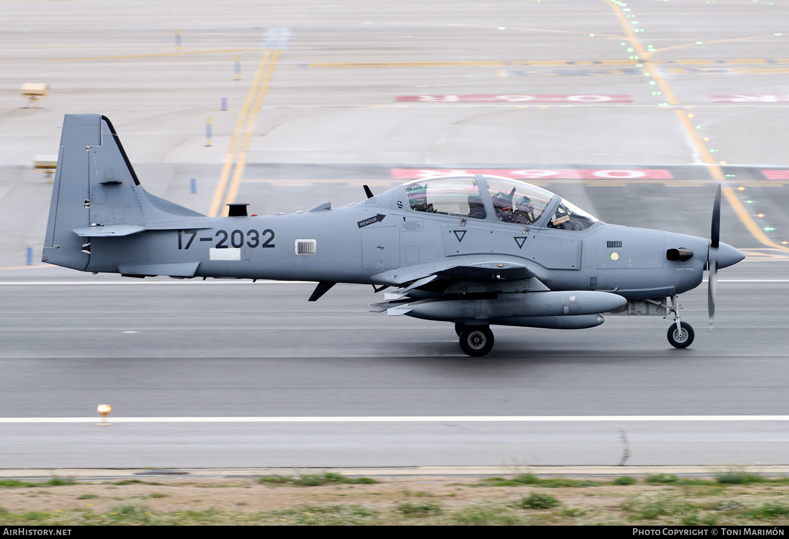 Aircraft Photo of 17-2032 | Embraer A-29B Super Tucano | Afghanistan - Air Force | AirHistory.net #346376