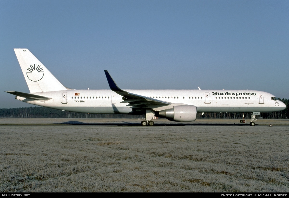 Aircraft Photo of TC-SNA | Boeing 757-2Q8 | SunExpress | AirHistory.net #346377