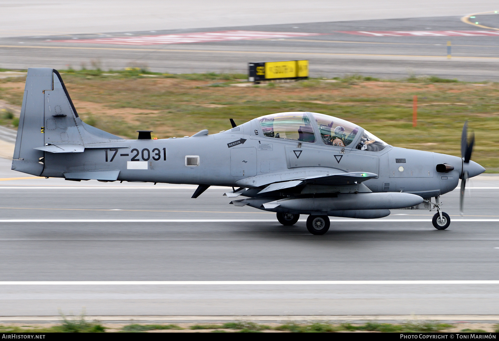 Aircraft Photo of 17-2031 | Embraer A-29B Super Tucano | Afghanistan - Air Force | AirHistory.net #346380