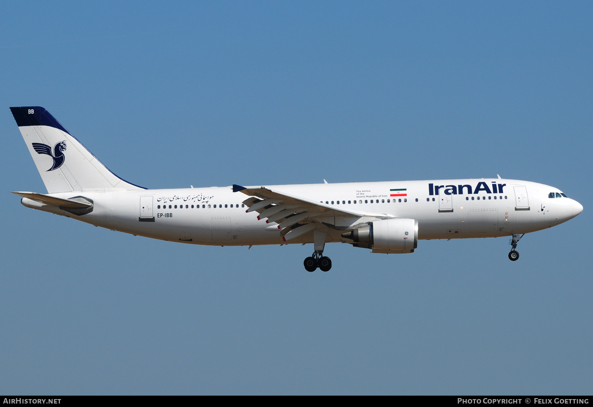 Aircraft Photo of EP-IBB | Airbus A300B4-605R | Iran Air | AirHistory.net #346396