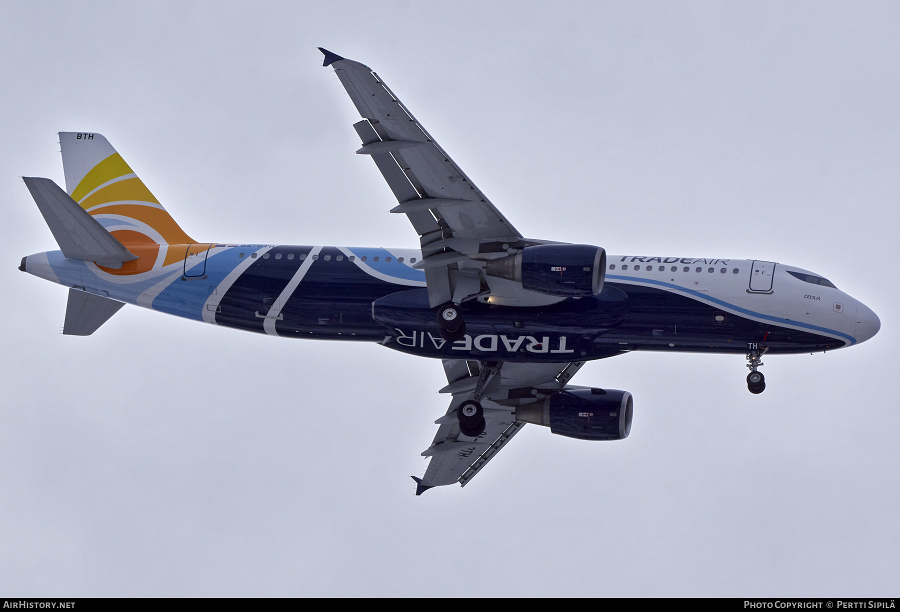 Aircraft Photo of 9A-BTH | Airbus A320-214 | Trade Air | AirHistory.net #346405