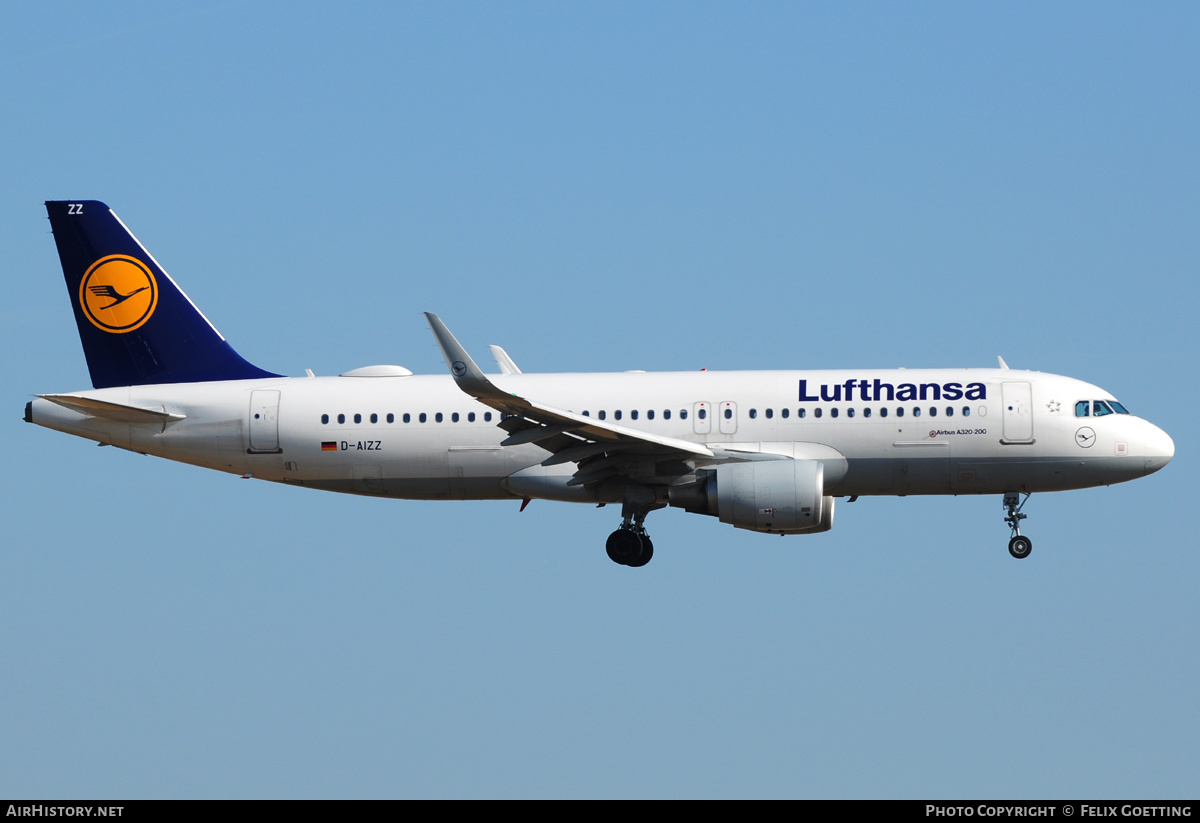 Aircraft Photo of D-AIZZ | Airbus A320-214 | Lufthansa | AirHistory.net #346408