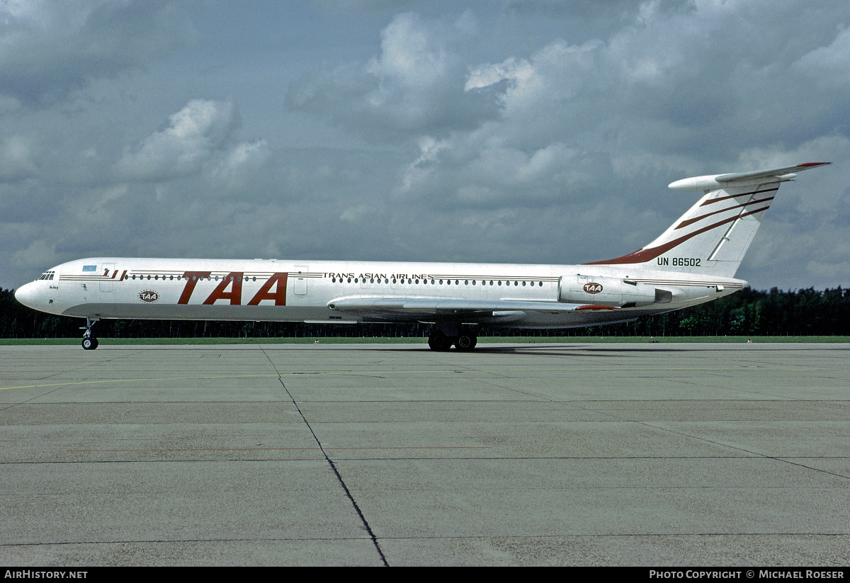 Aircraft Photo of UN-86502 | Ilyushin Il-62 | Trans Asian Airlines - TAA | AirHistory.net #346432