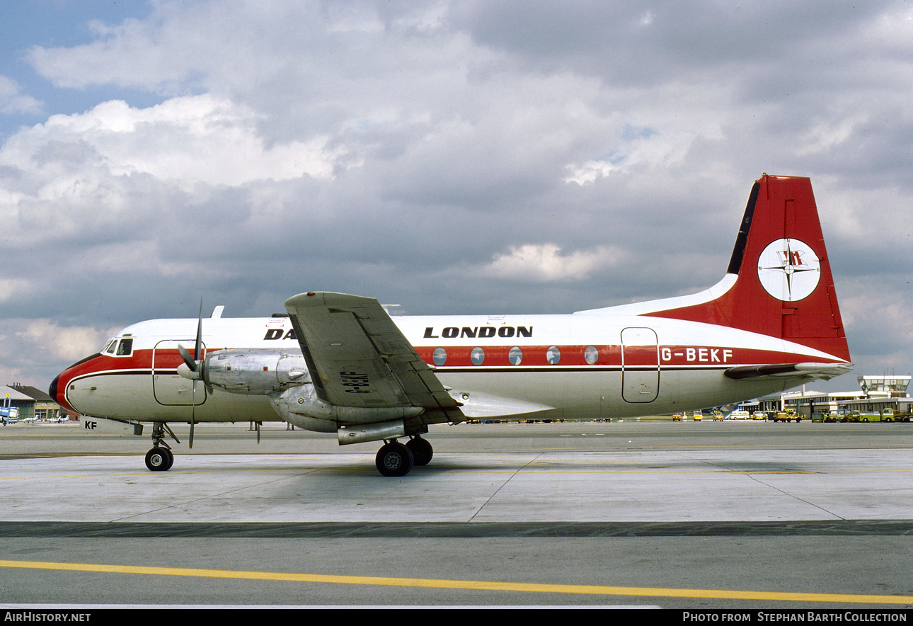 Aircraft Photo of G-BEKF | Avro 748 Srs1/105 | Dan-Air London ...