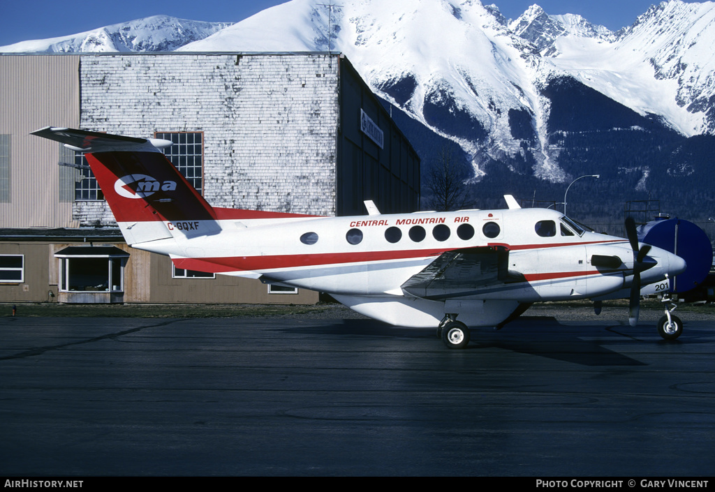 Aircraft Photo of C-GQXF | Beech 200 Super King Air | Central Mountain Air - CMA | AirHistory.net #346457
