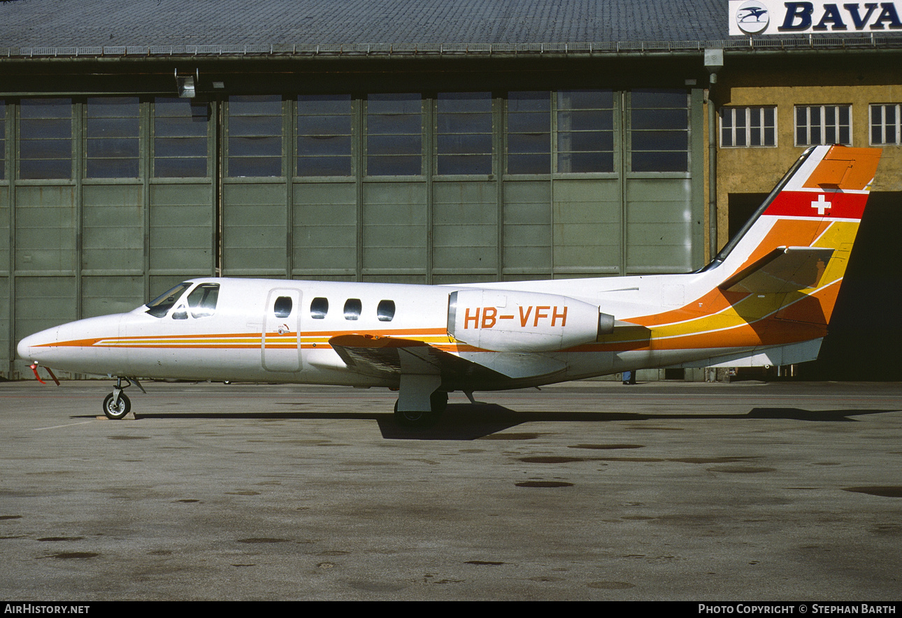 Aircraft Photo of HB-VFH | Cessna 500 Citation | AirHistory.net #346458
