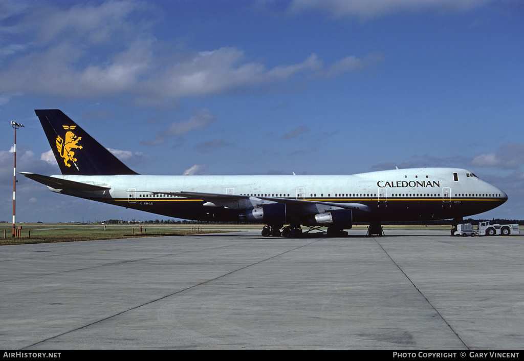 Aircraft Photo of G-BMGS | Boeing 747-283B | Caledonian Airways | AirHistory.net #346478