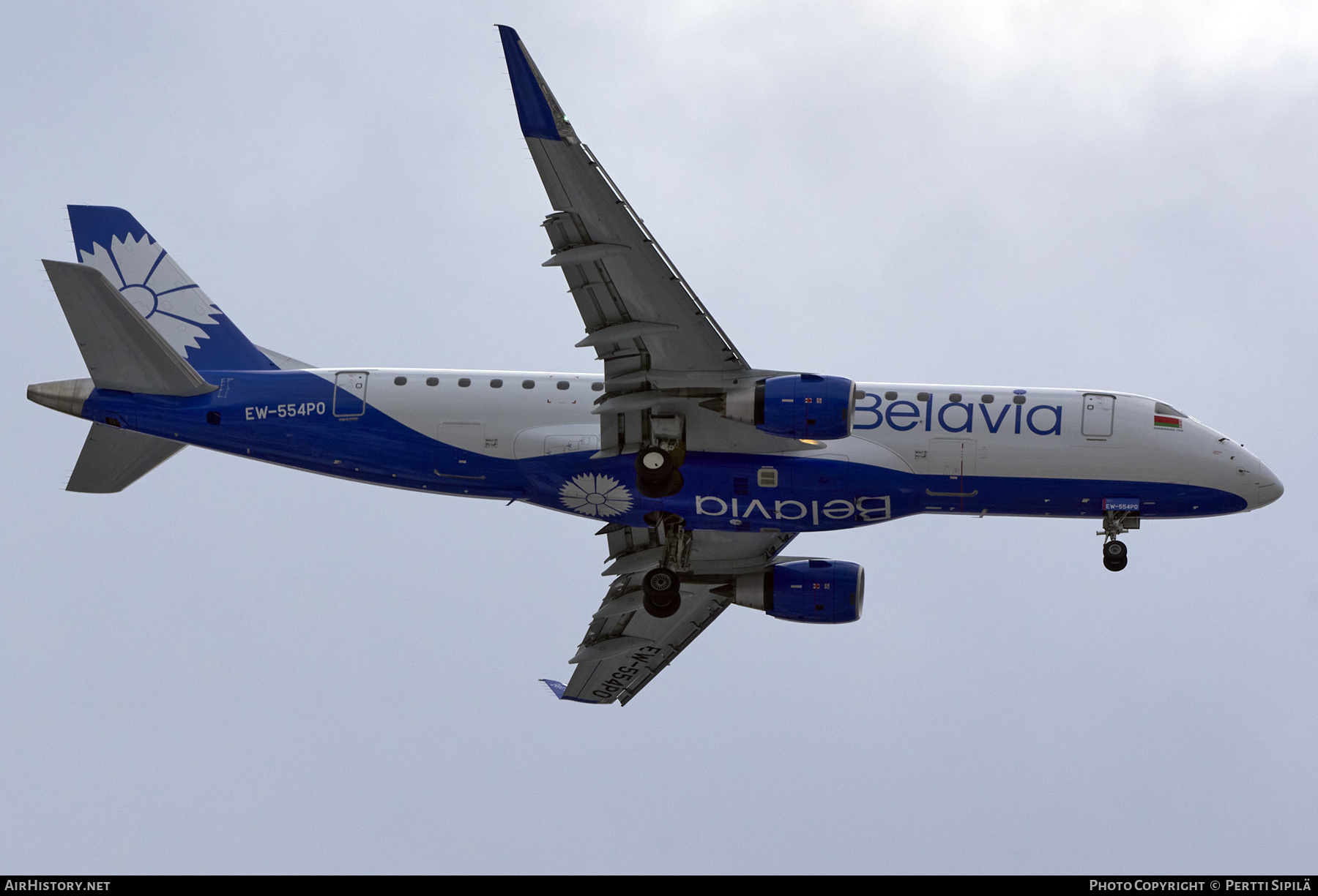 Aircraft Photo of EW-554PO | Embraer 175LR (ERJ-170-200LR) | Belavia | AirHistory.net #346484