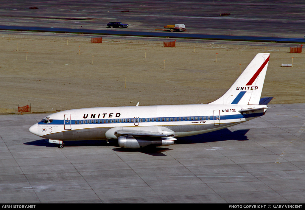 Aircraft Photo of N9023U | Boeing 737-222 | United Air Lines | AirHistory.net #346489