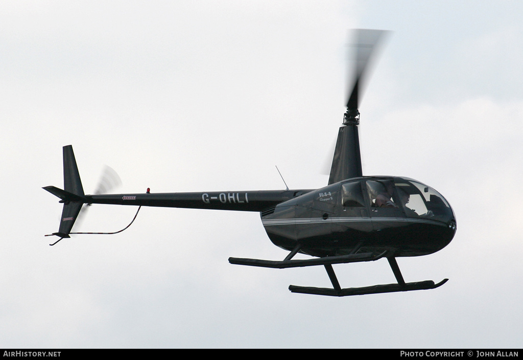 Aircraft Photo of G-OHLI | Robinson R-44 Raven II | AirHistory.net #346490