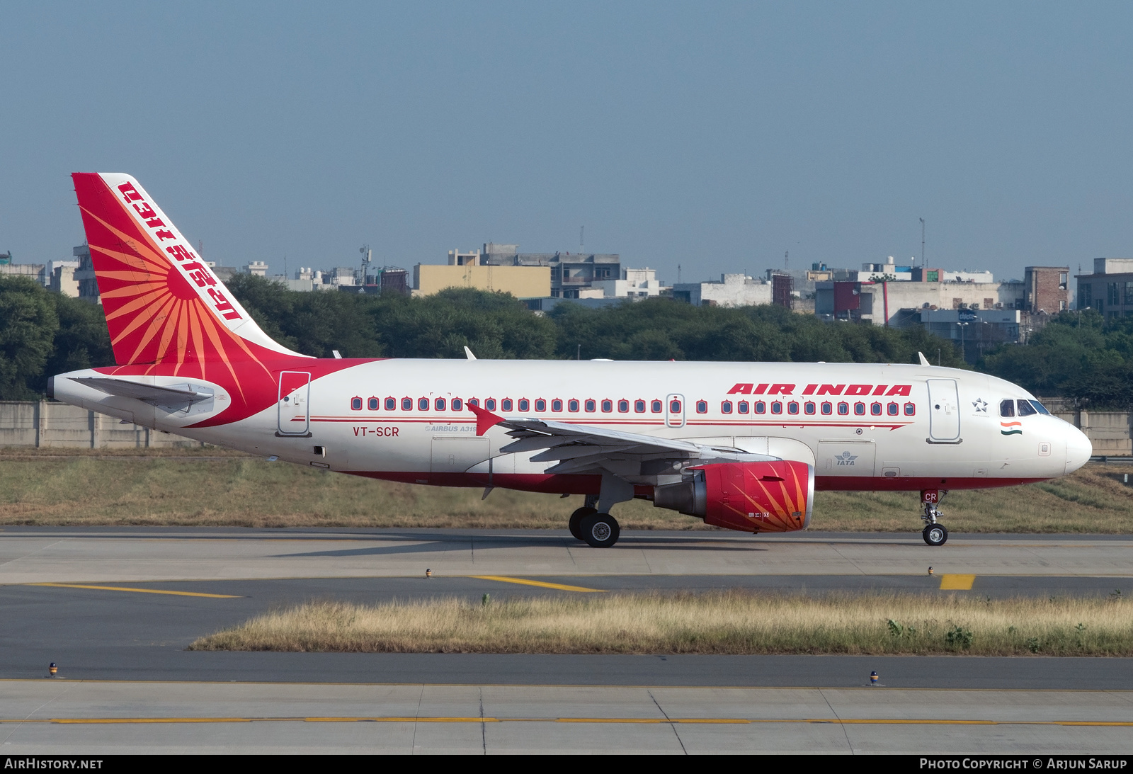 Aircraft Photo of VT-SCR | Airbus A319-112 | Air India | AirHistory.net #346512
