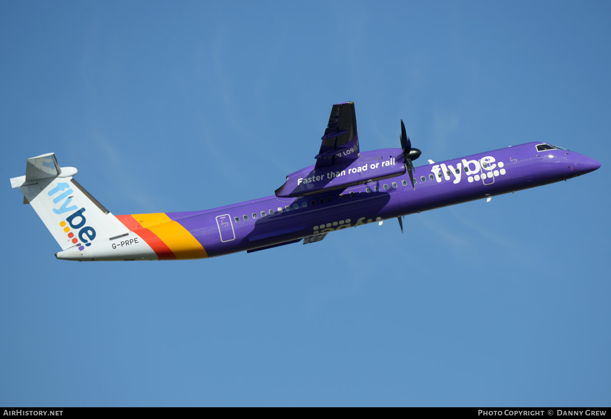 Aircraft Photo of G-PRPE | Bombardier DHC-8-402 Dash 8 | Flybe | AirHistory.net #346514