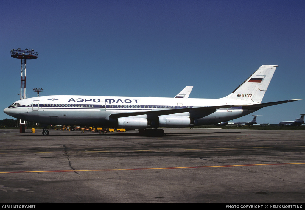 Aircraft Photo of RA-86002 | Ilyushin Il-86 | Aeroflot | AirHistory.net #346520