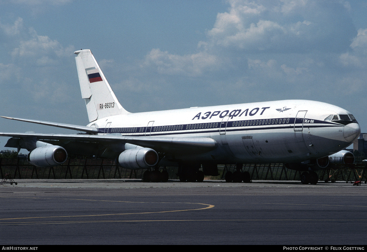 Aircraft Photo of RA-86013 | Ilyushin Il-86 | Aeroflot | AirHistory.net #346521