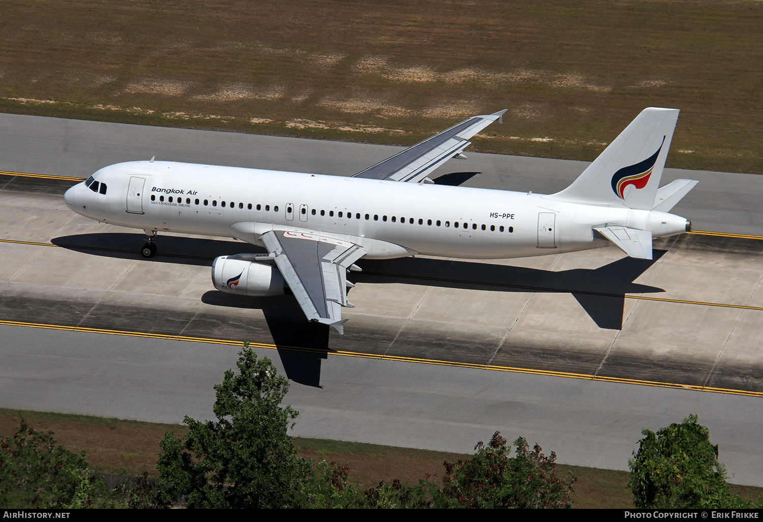 Aircraft Photo of HS-PPE | Airbus A320-232 | Bangkok Airways | AirHistory.net #346523