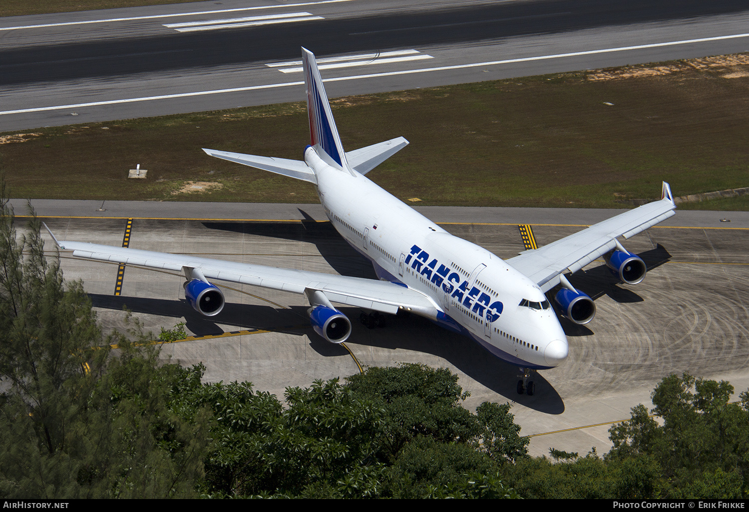 Aircraft Photo of VQ-BHW | Boeing 747-4F6 | Transaero Airlines | AirHistory.net #346524