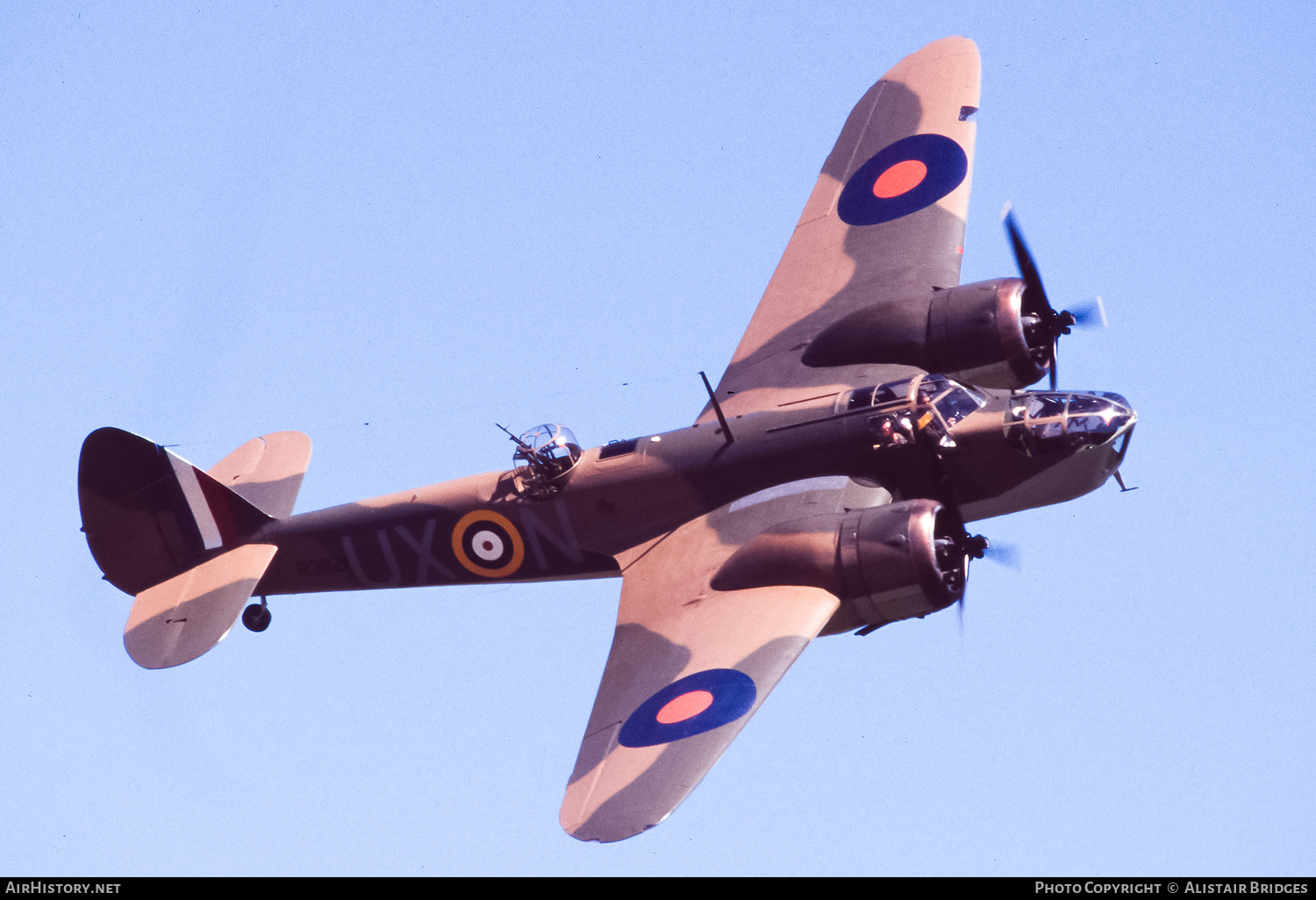 Aircraft Photo of G-BPIV / R3821 | Bristol 149 Bolingbroke Mk4T | UK - Air Force | AirHistory.net #346536