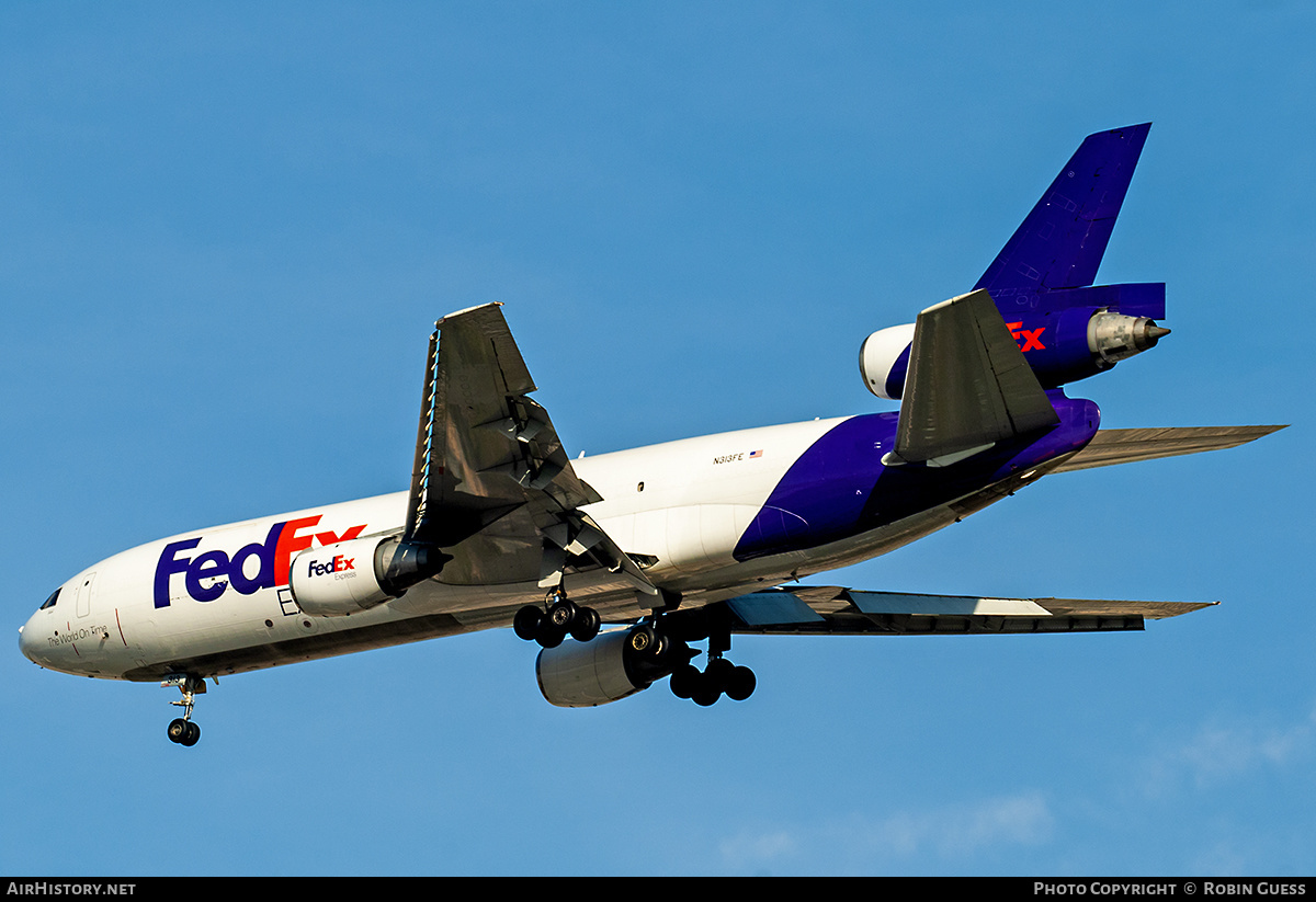 Aircraft Photo of N313FE | McDonnell Douglas DC-10-30F | FedEx Express | AirHistory.net #346540