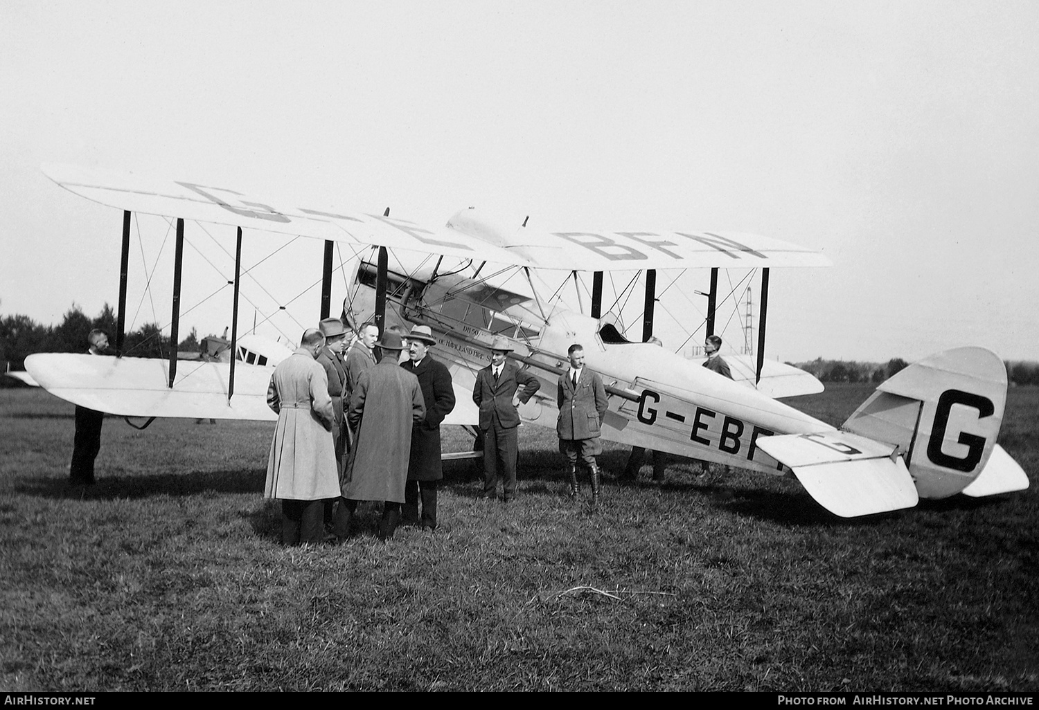 Aircraft Photo of G-EBFN | de Havilland D.H. 50 | De Havilland Hire Service | AirHistory.net #346542
