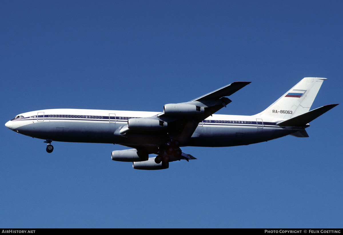 Aircraft Photo of RA-86063 | Ilyushin Il-86 | Pulkovo Airlines | AirHistory.net #346556
