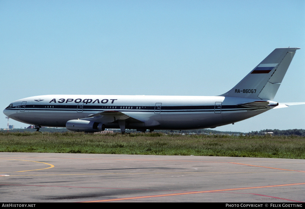 Aircraft Photo of RA-86067 | Ilyushin Il-86 | Aeroflot | AirHistory.net #346560