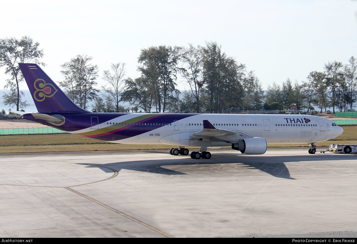 Aircraft Photo of HS-TEE | Airbus A330-321 | Thai Airways International | AirHistory.net #346565