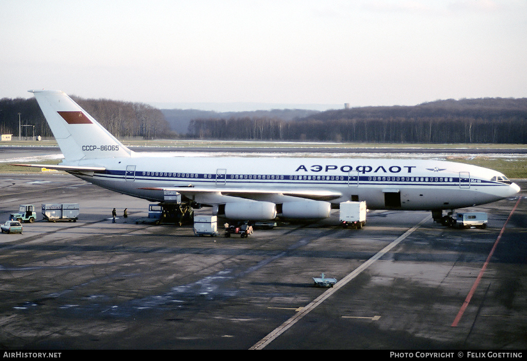Aircraft Photo of CCCP-86065 | Ilyushin Il-86 | Aeroflot | AirHistory.net #346566
